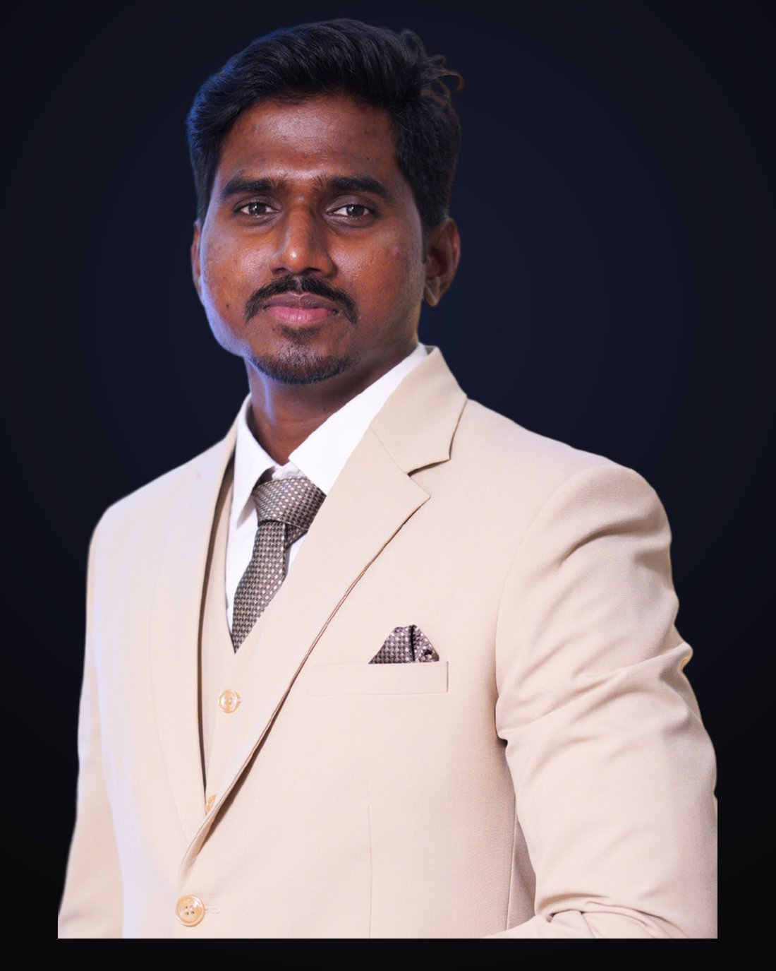 Portrait of Akash Kamble